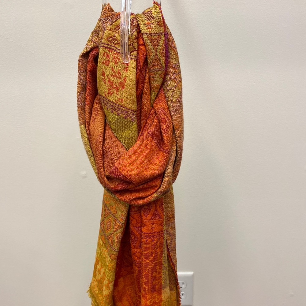Kenzo Yellow/Orange Scarf